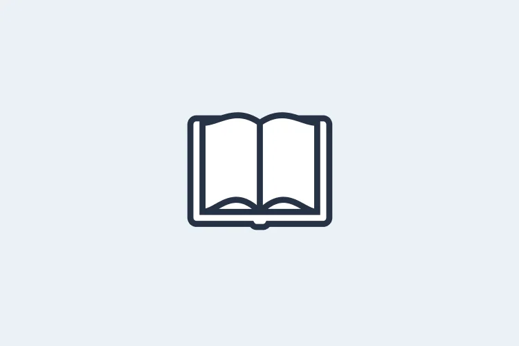 Open book icon.